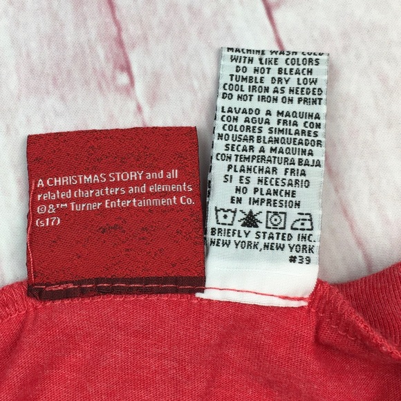 ➡️Authentic A Christmas Story Ralphie Tee Men’s Size XLarge - Picture 7 of 7